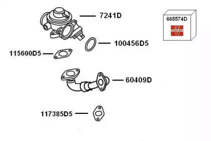 Wahler 7900430 Rohr Wahler 7900430 Rohr