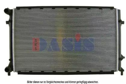 AKS Dasis 040023N Радіатор AKS Dasis 040023N Радіатор