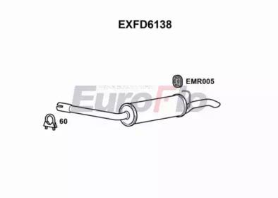 Euroflo EXFD6138 Schalldaempfer Euroflo EXFD6138 Schalldaempfer