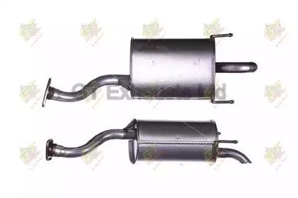 GT Exhausts GHA320 Глушник вихлопних газів кінцевий GT Exhausts GHA320 Глушник вихлопних газів кінцевий