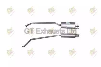 GT Exhausts GHA330 Середній глушник вихлопних газів GT Exhausts GHA330 Середній глушник вихлопних газів