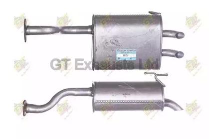 GT Exhausts GHA333 Schalldaempfer GT Exhausts GHA333 Schalldaempfer