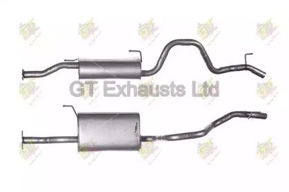 GT Exhausts GIS084 Глушник вихлопних газів кінцевий GT Exhausts GIS084 Глушник вихлопних газів кінцевий