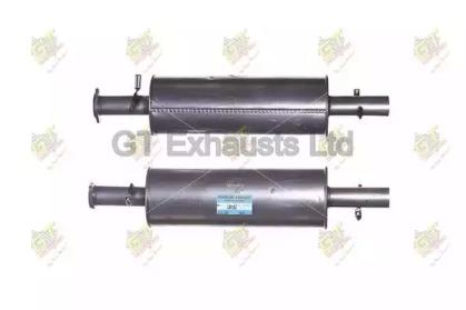 GT Exhausts GLR153 Muffler assy front GT Exhausts GLR153 Muffler assy front