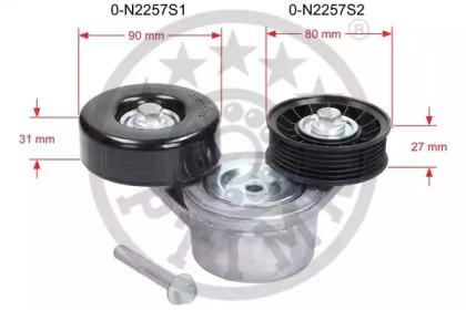 Optimal 0-N2257 Натяжитель ремня поликлинового