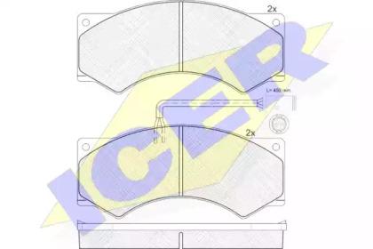 Icer 150759 Brake pads