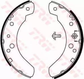 TRW GS6224 Brake pads