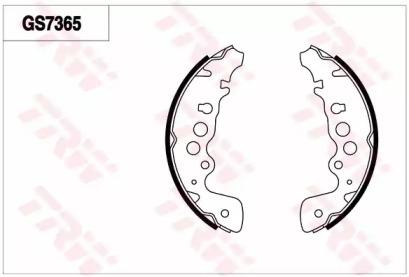 TRW GS7365 Колодки тормозные TRW GS7365 Колодки тормозные