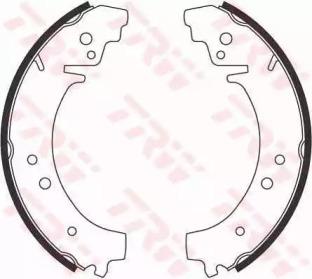 TRW GS8222 Колодки гальмівні TRW GS8222 Колодки гальмівні