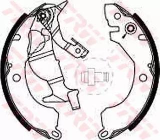 TRW GS8225 Brake pads