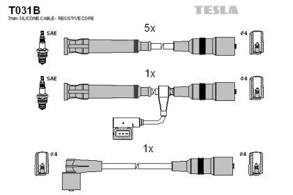 Tesla blatna T031B Zuendkabel Tesla blatna T031B Zuendkabel
