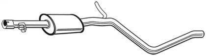 Fonos 611935 Muffler assy front Fonos 611935 Muffler assy front