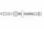 Ferodo FHY2453 Hose assy brake
