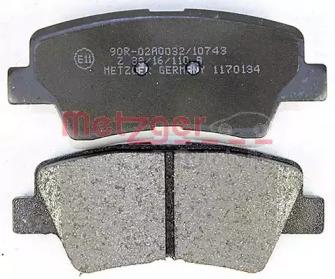 Metzger 1170134 Brake pads Metzger 1170134 Brake pads