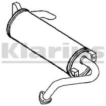 Klarius CL289H Глушник вихлопних газів кінцевий