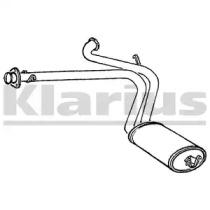 Klarius CN465H Середній глушник вихлопних газів