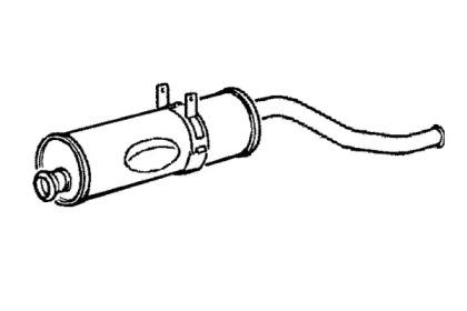 Klarius CN78L Schalldaempfer Klarius CN78L Schalldaempfer