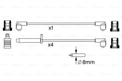 Bosch 0 986 357 235 Zuendkabel Bosch 0 986 357 235 Zuendkabel