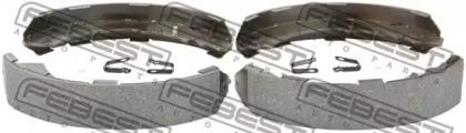 Febest 0402KB4TR Колодки гальмівні Febest 0402KB4TR Колодки гальмівні