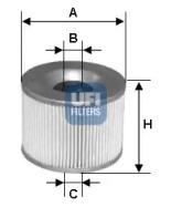 UFI 25.471.00 Oil filter