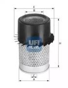 UFI 27.920.00 Air filter UFI 27.920.00 Air filter
