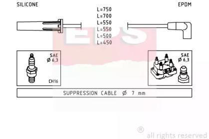 EPS 1.501.343 Zuendkabel EPS 1.501.343 Zuendkabel