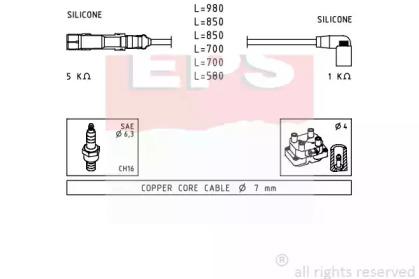 EPS 1.501.590 Zuendkabel EPS 1.501.590 Zuendkabel