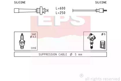 EPS 1.501.767 Дроти високовольтні системи запалювання EPS 1.501.767 Дроти високовольтні системи запалювання