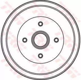 TRW DB4019 Барабан гальмівний