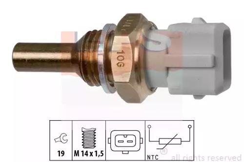 EPS 1.830.126 Датчик температури охолоджуючої рідини EPS 1.830.126 Датчик температури охолоджуючої рідини
