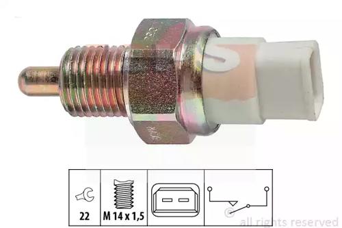 EPS 1.860.042 Вимикач світла заднього ходу EPS 1.860.042 Вимикач світла заднього ходу