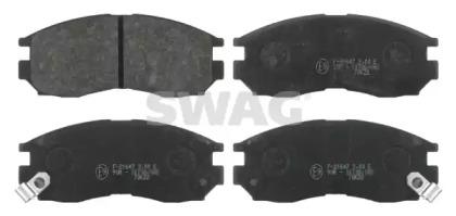 Swag 80 91 6327 Колодки гальмівні Swag 80 91 6327 Колодки гальмівні