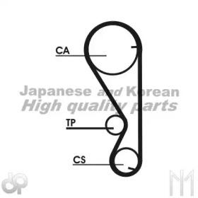 Ashuki D111-34 Ремінь ГРМ