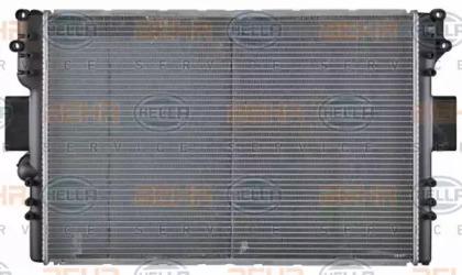 Hella 8MK 376 754-401 Радіатор охолодження двигуна Hella 8MK 376 754-401 Радіатор охолодження двигуна