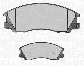 Magneti Marelli 363916060282 Brake pads Magneti Marelli 363916060282 Brake pads