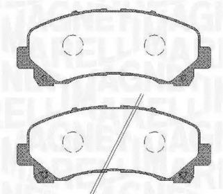 Magneti Marelli 363916060449 Brake pads Magneti Marelli 363916060449 Brake pads