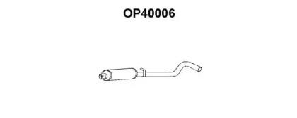 Veneporte OP40006 Muffler assy front