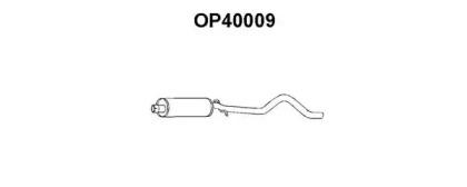 Veneporte OP40009 Muffler assy front Veneporte OP40009 Muffler assy front