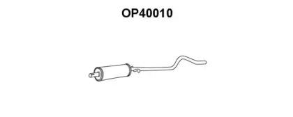 Veneporte OP40010 Muffler assy front Veneporte OP40010 Muffler assy front