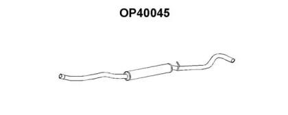 Veneporte OP40045 Muffler assy front Veneporte OP40045 Muffler assy front