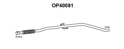 Veneporte OP40081 Exhaust pipe