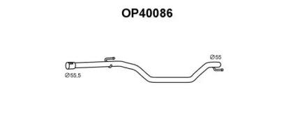 Veneporte OP40086 Exhaust pipe Veneporte OP40086 Exhaust pipe