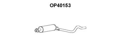 Veneporte OP40153 Muffler assy front