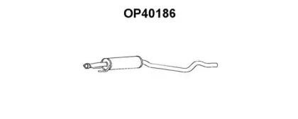 Veneporte OP40186 Muffler assy front Veneporte OP40186 Muffler assy front