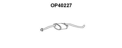 Veneporte OP40227 Muffler assy front