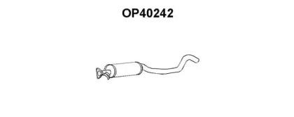 Veneporte OP40242 Muffler assy front Veneporte OP40242 Muffler assy front