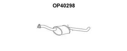 Veneporte OP40298 Muffler assy front