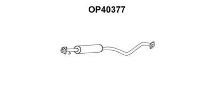 Veneporte OP40377 Muffler assy front