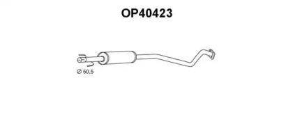 Veneporte OP40423 Muffler assy front Veneporte OP40423 Muffler assy front