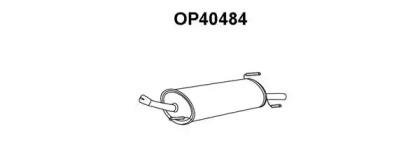 Veneporte OP40484 Глушник вихлопних газів кінцевий